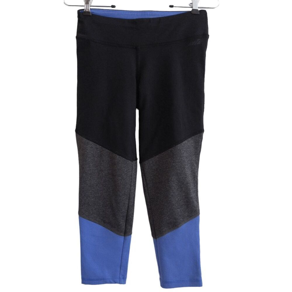 Avia‎ Colorblock Crop Active Athletic Leggings Sz XS
